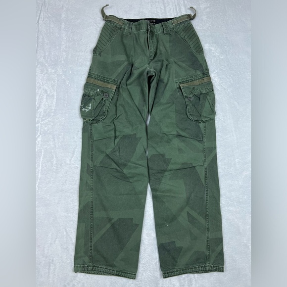 Vintage Oakley Gradient Camo Cargo Pants 30x32